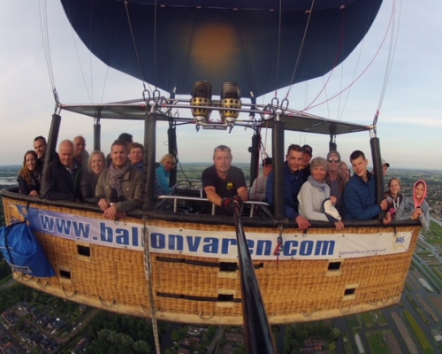 Ballonvaart met BAS Ballon vanaf Noord Holland